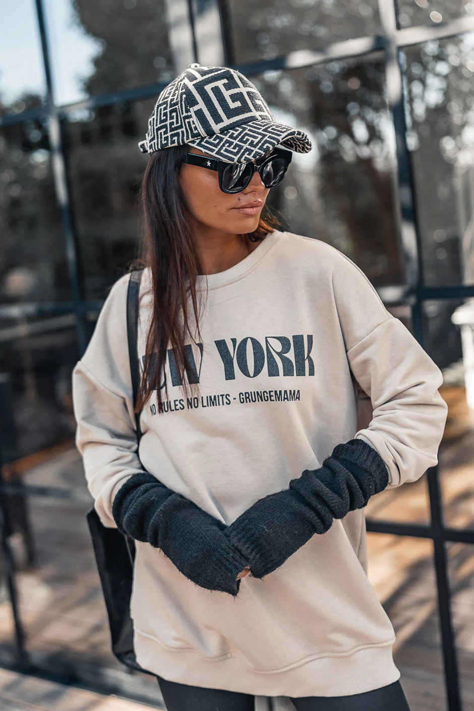 Sweat Grungemama No Rules beige - Image 9
