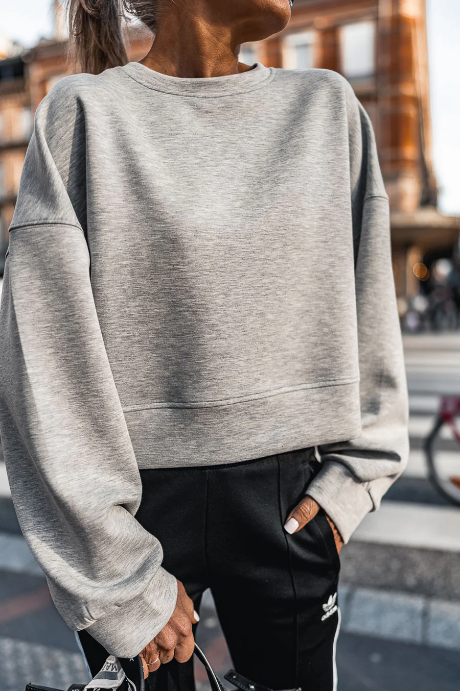 SWEAT SHAGGY GRIS - Image 5