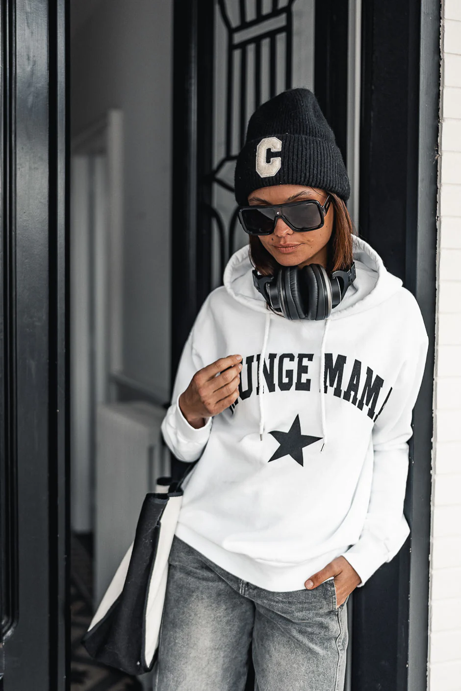 SWEAT ICONIC BLANC - Image 4