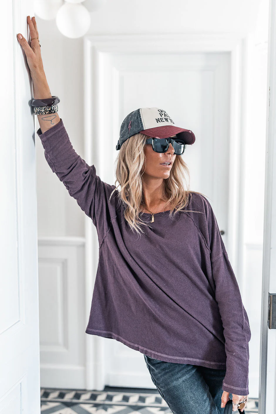 T-shirt Banditas Garett purple