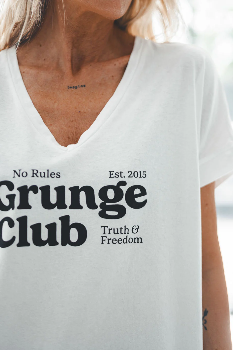 T-SHIRT CLUBY BLANC - Image 4