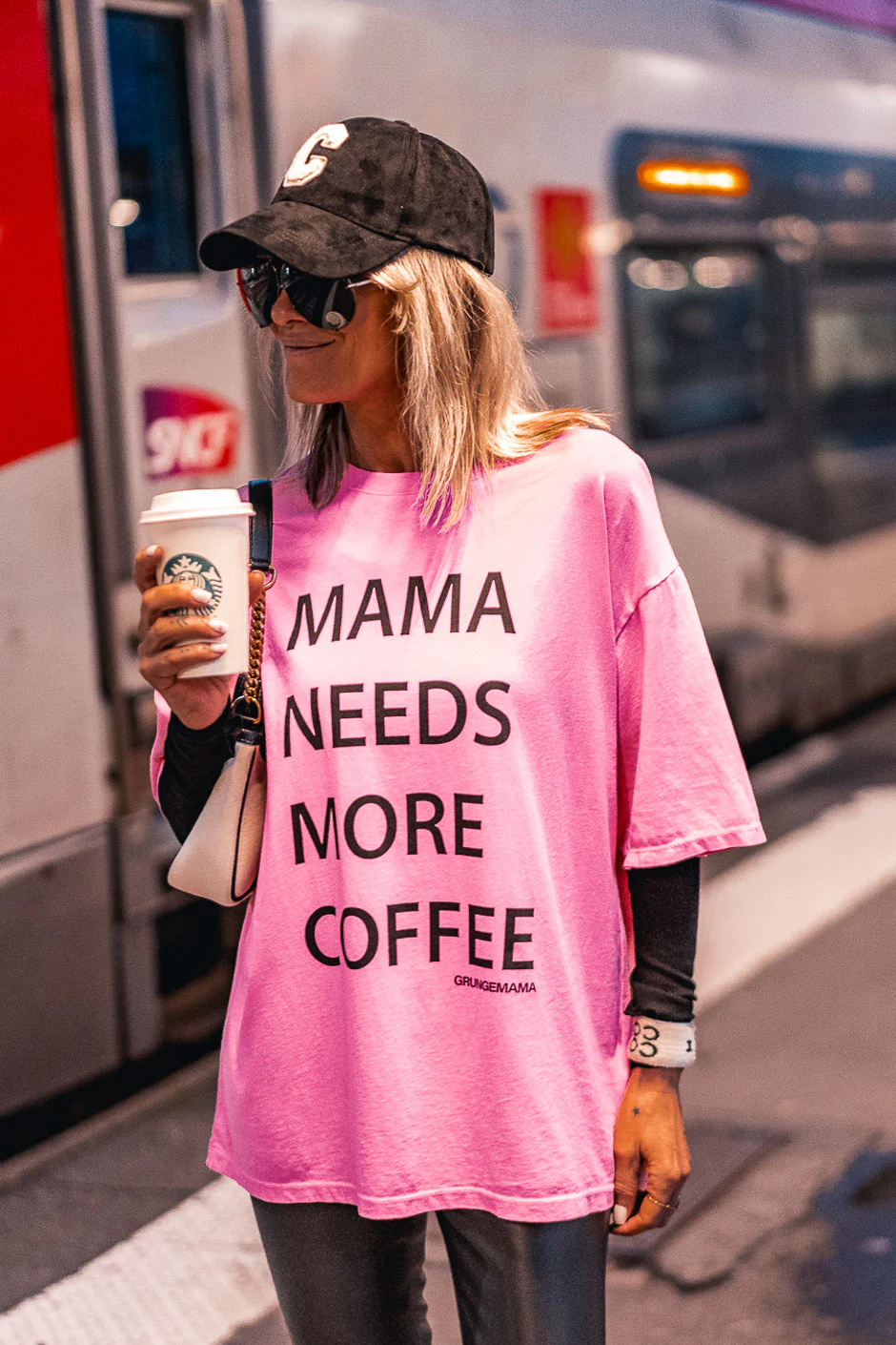 T-SHIRT COFFEE ROSE - Image 4