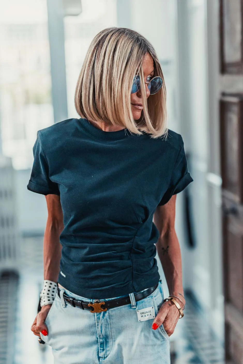 T-shirt Grungemama Cassio noir