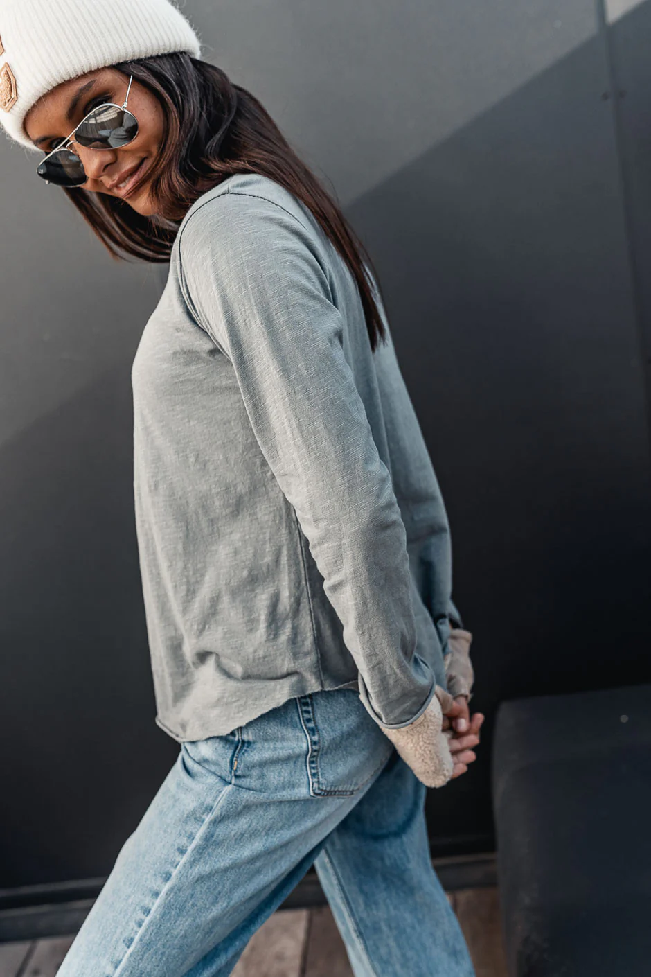 T-SHIRT CLIFF GRIS - Image 6
