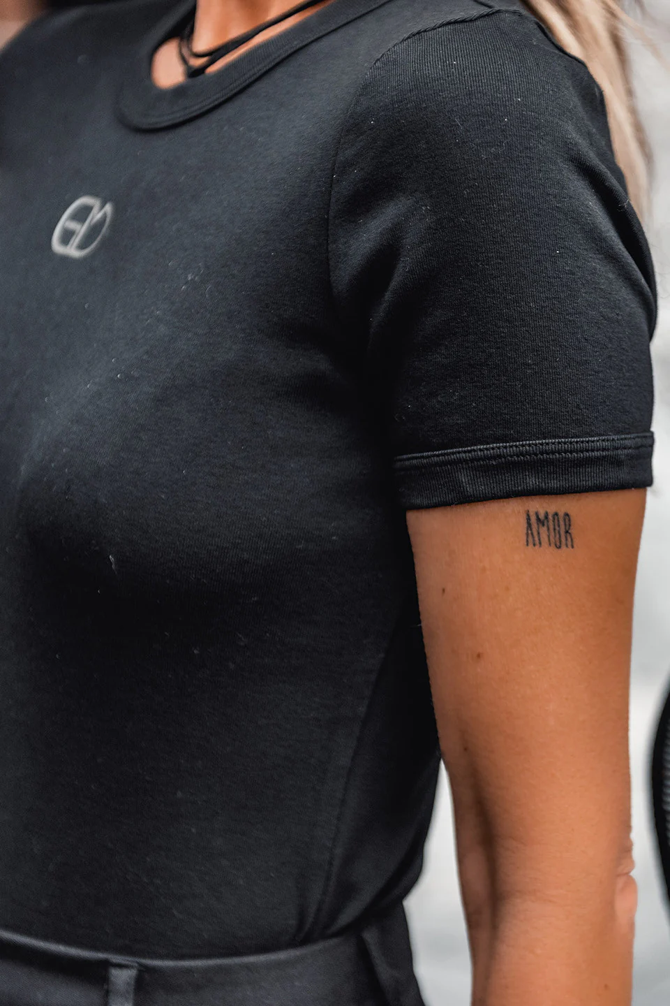 T-SHIRT IDRIS NOIR - Image 3