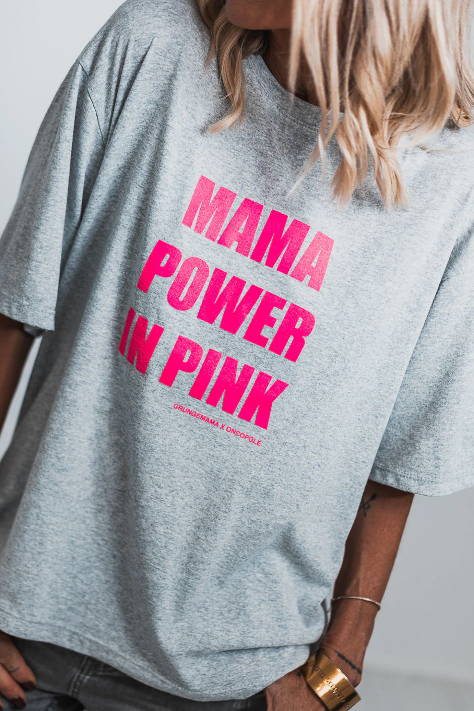 T-SHIRT POWER GRIS - Image 6