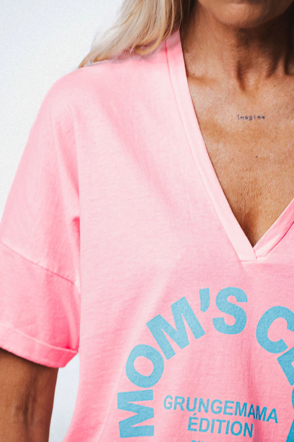 T-SHIRT MUMS CLUB ROSE - Image 2