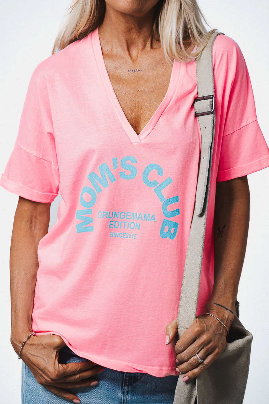 T-SHIRT MUMS CLUB ROSE - Image 6