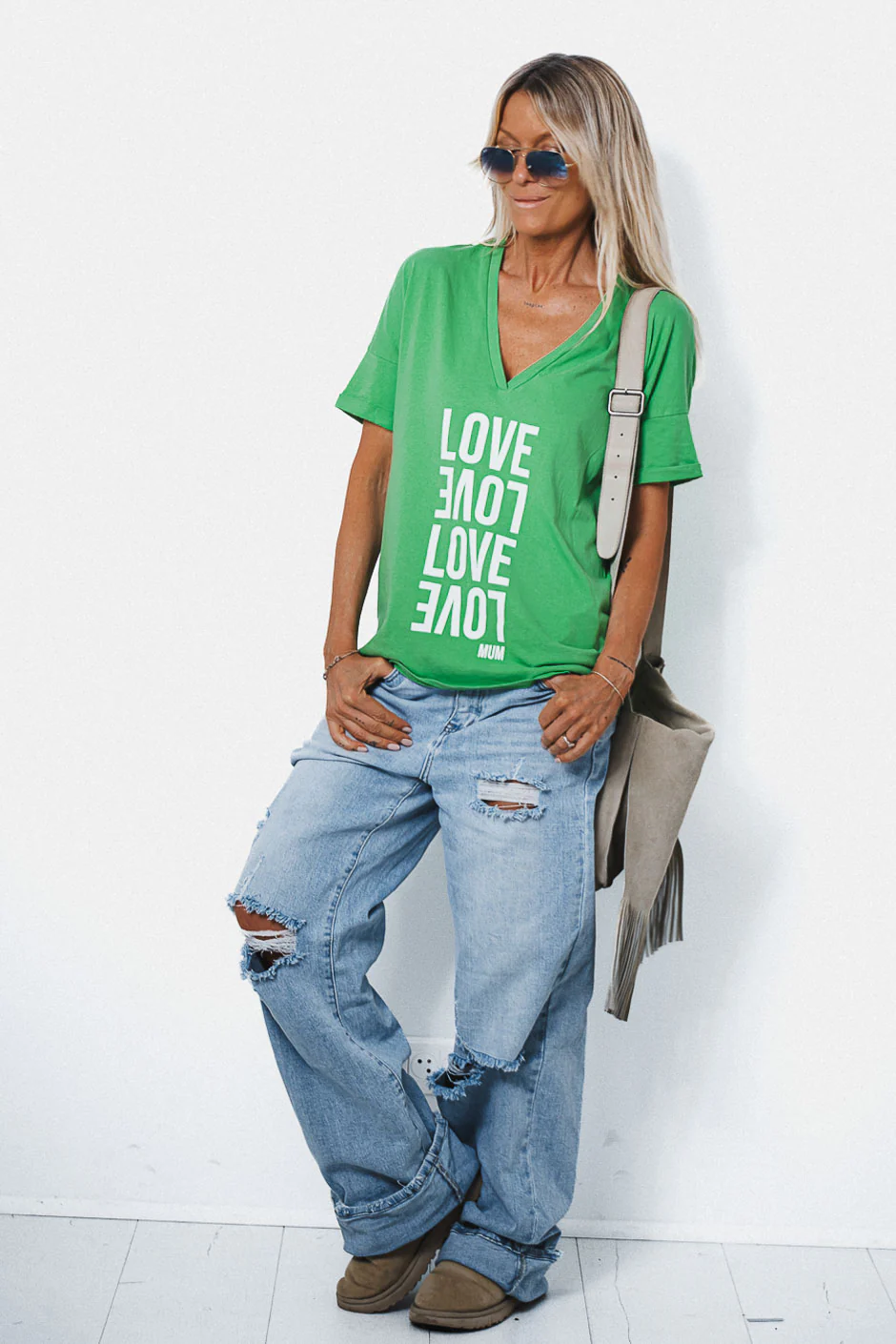 T-SHIRT MUMS LOVE VERT