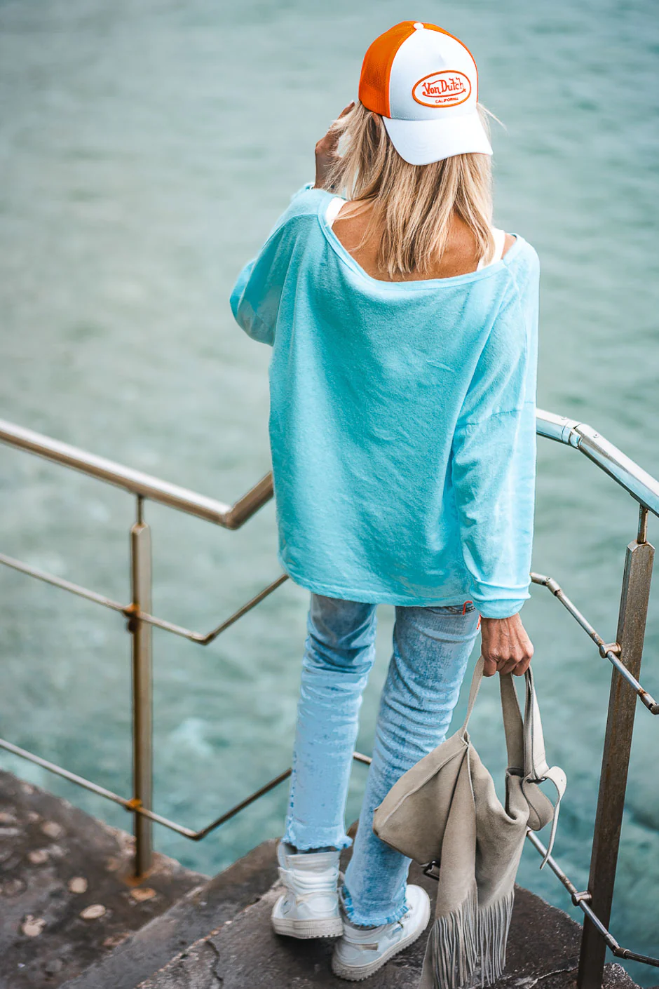 T-SHIRT NO RULES BLEU - Image 5
