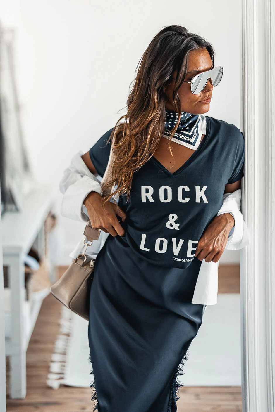 T-SHIRT PIERCE LOVE MARINE - Image 2