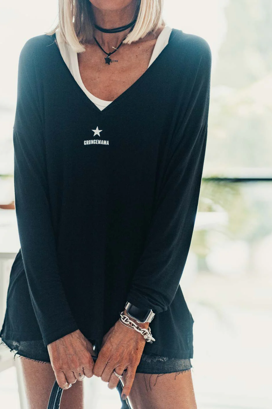 T-SHIRT ZEPHIR NOIR - Image 2