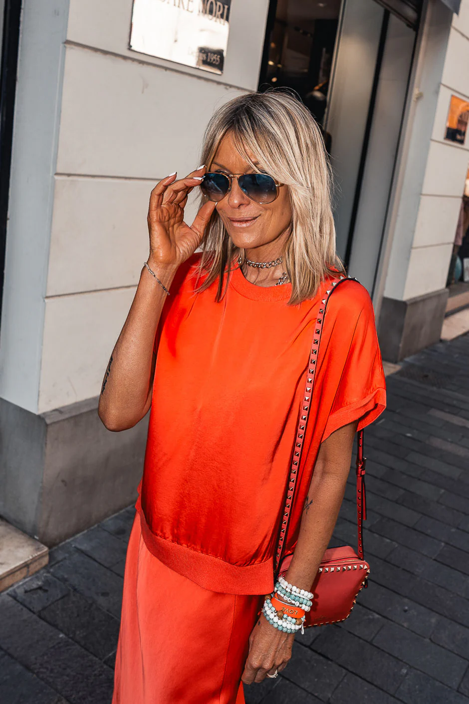 TOP FAUSTINE ORANGE - Image 3