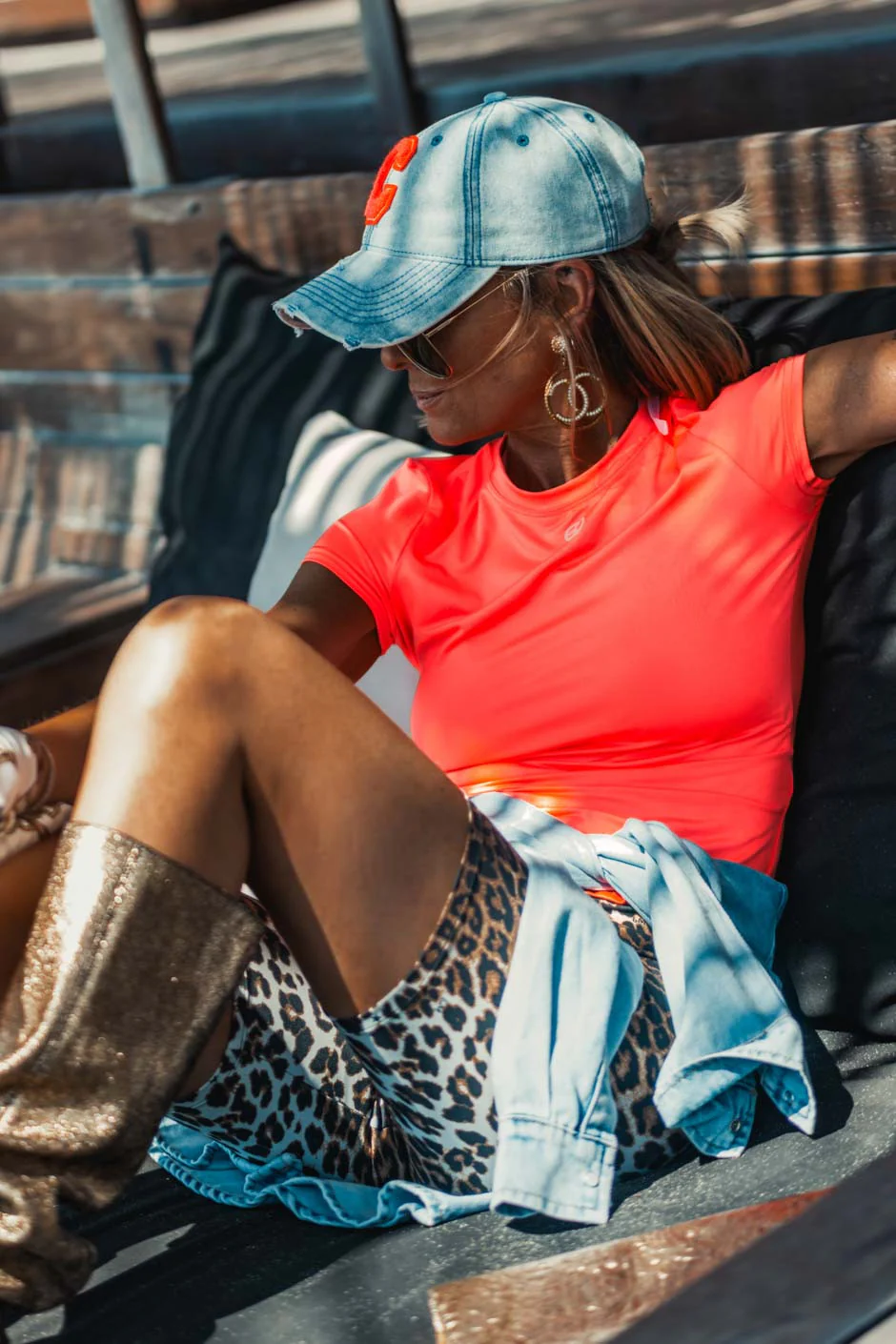 Top Grungemama Deep orange - Image 4