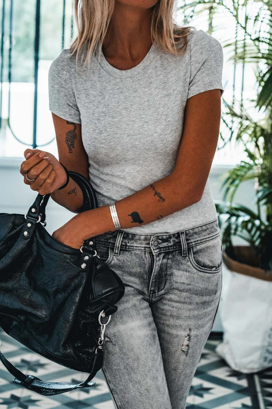Top Grungemama New Belleme gris - Image 4