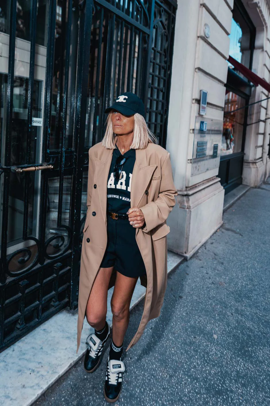 TRENCH GRUNGEMAMA HUGO BEIGE