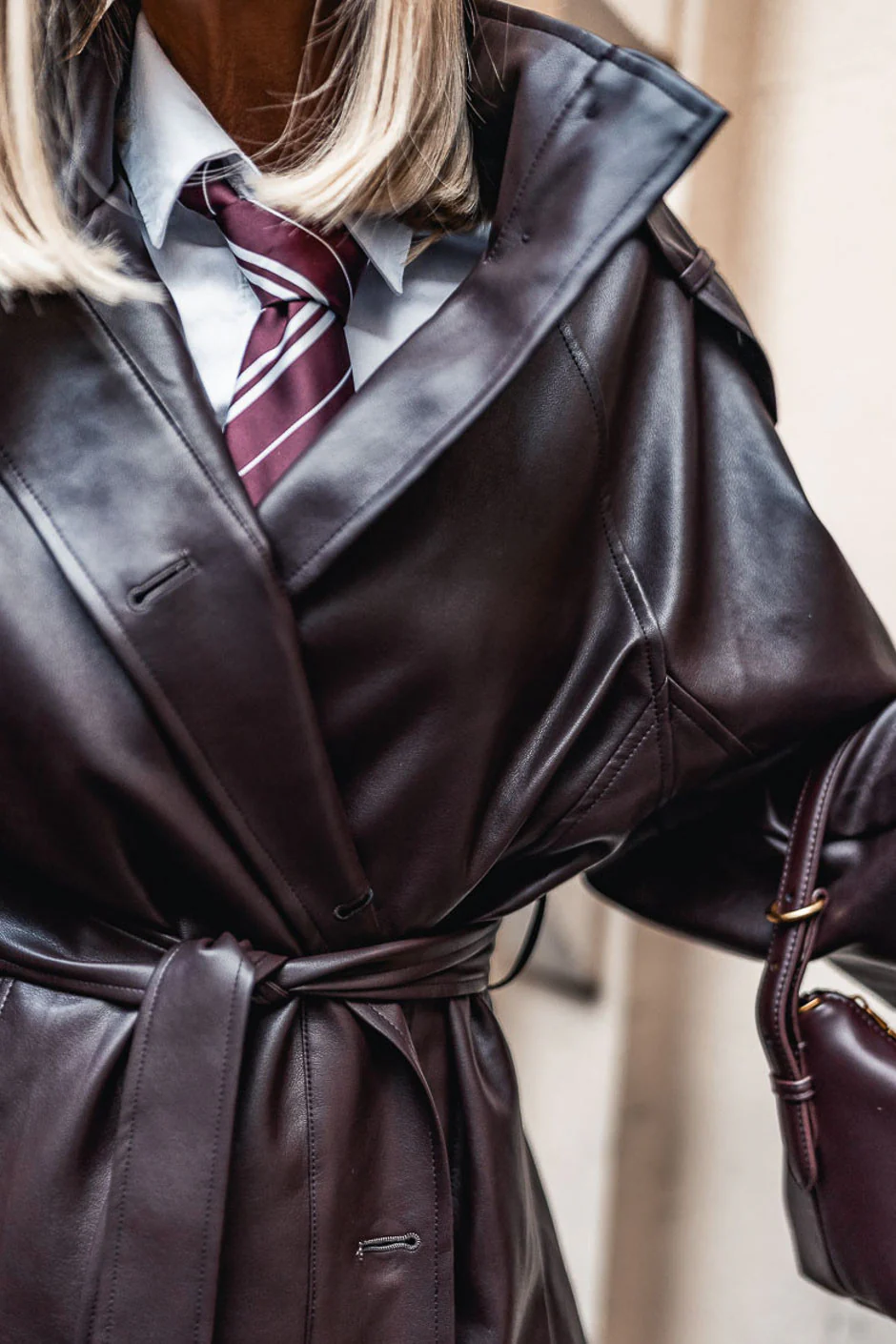 BLOUSON ADARA BORDEAUX - Image 6
