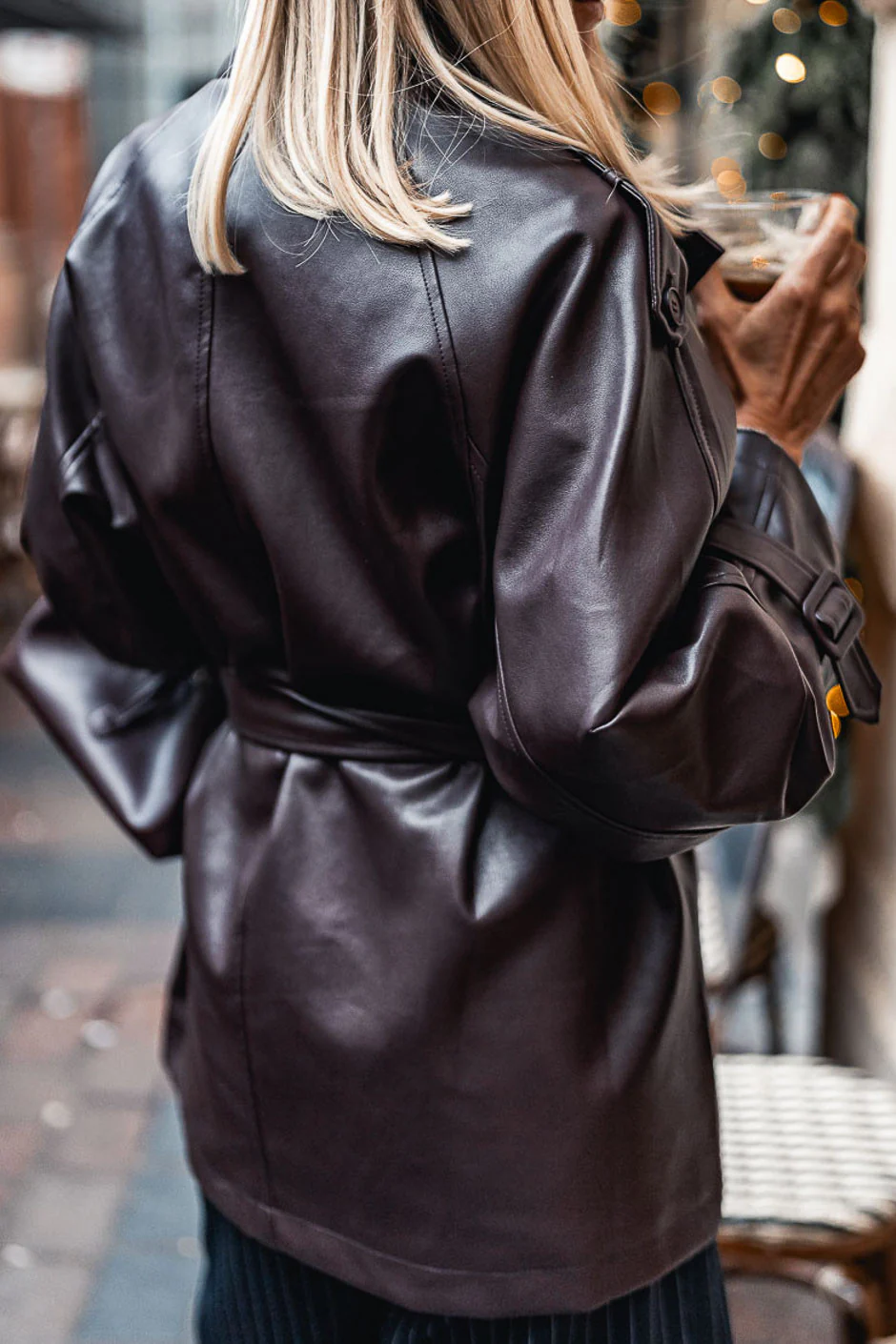 BLOUSON ADARA BORDEAUX - Image 7