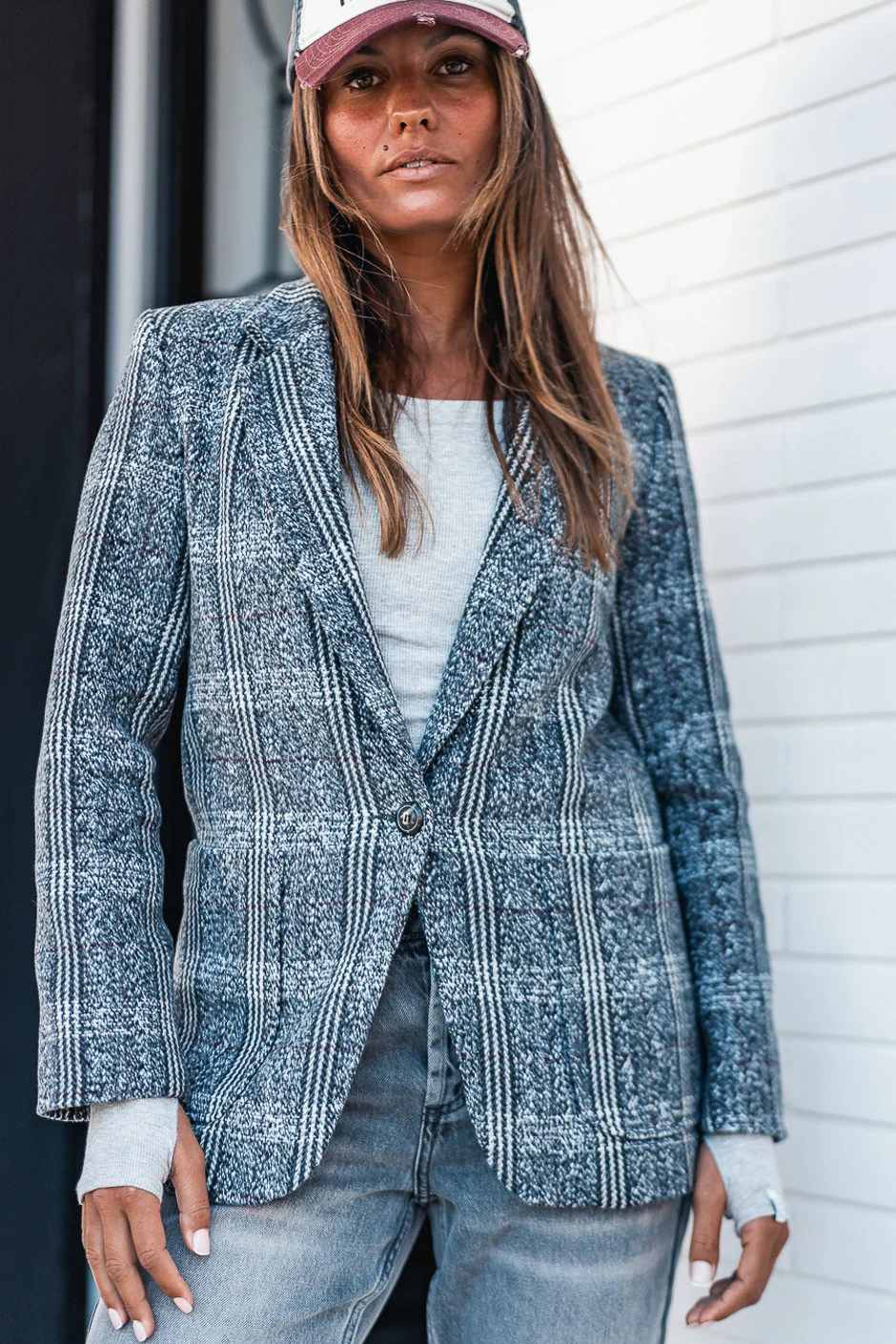 Veste Grungemama Alessio gris - Image 6