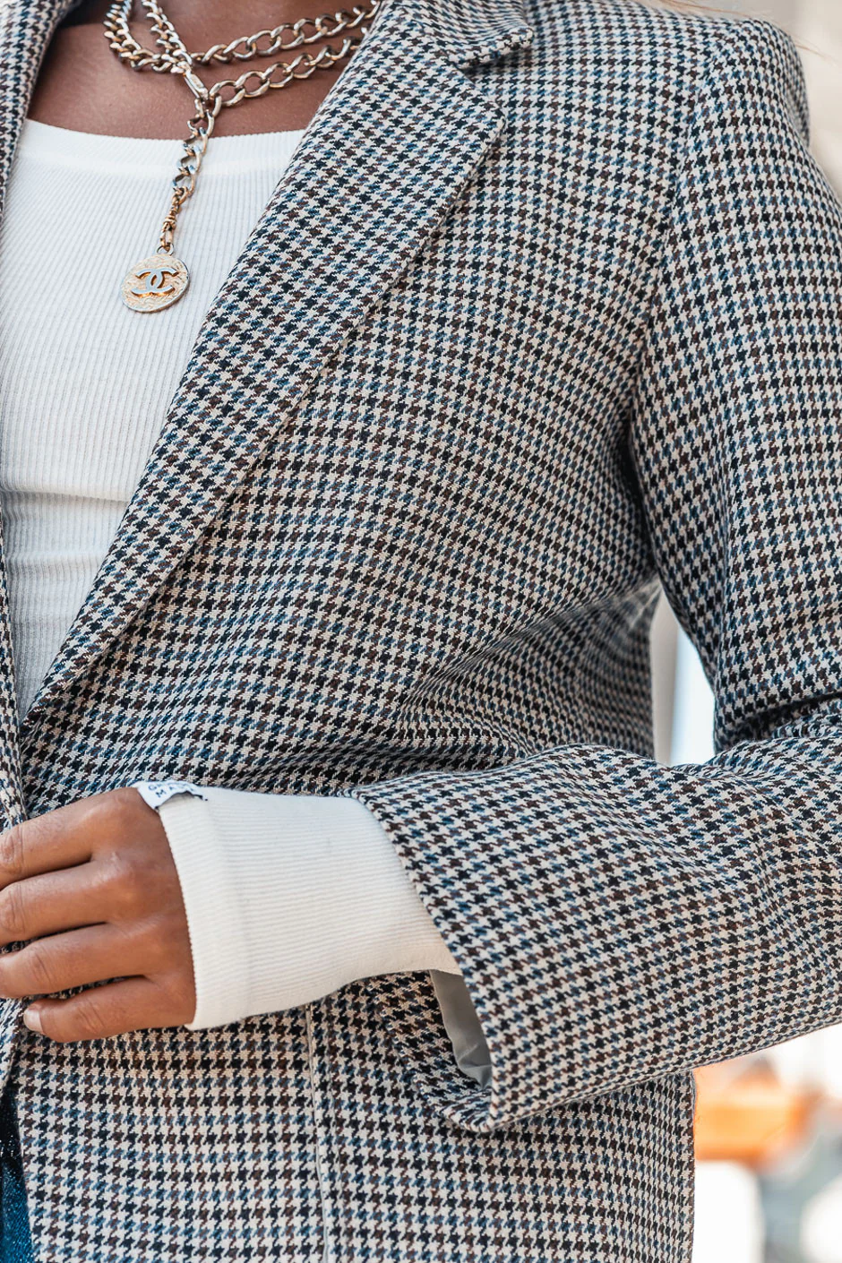 Veste Grungemama Alessio pied de poule - Image 2