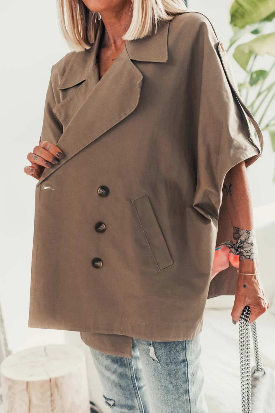 Veste Grungemama Fino beige - Image 5