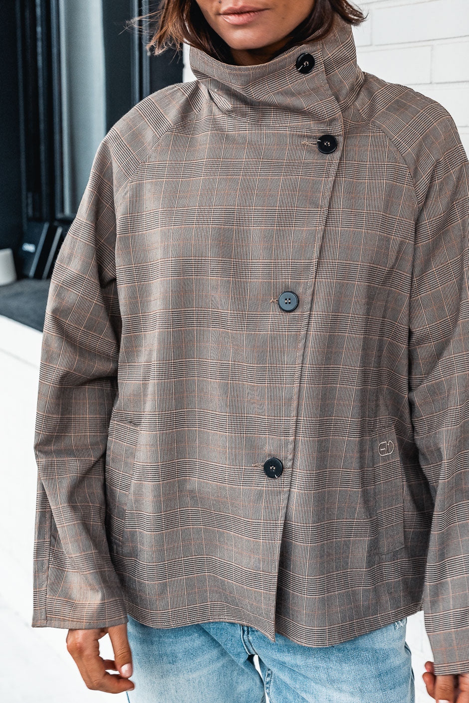 VESTE LEONA CARREAUX - Image 2