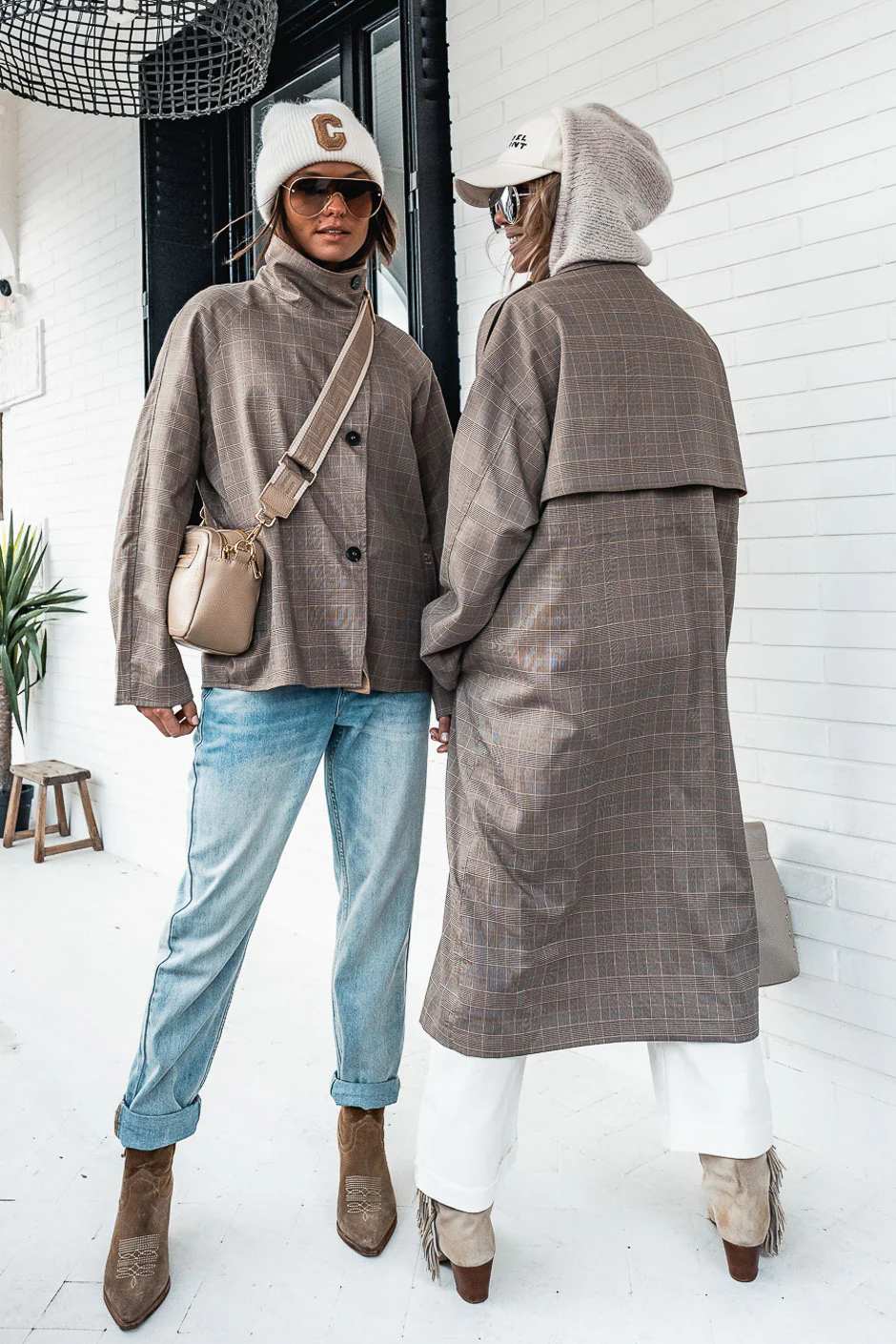 VESTE LEONA CARREAUX - Image 3