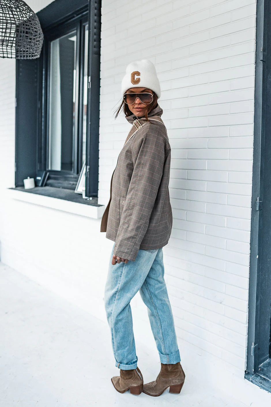 VESTE LEONA CARREAUX - Image 5