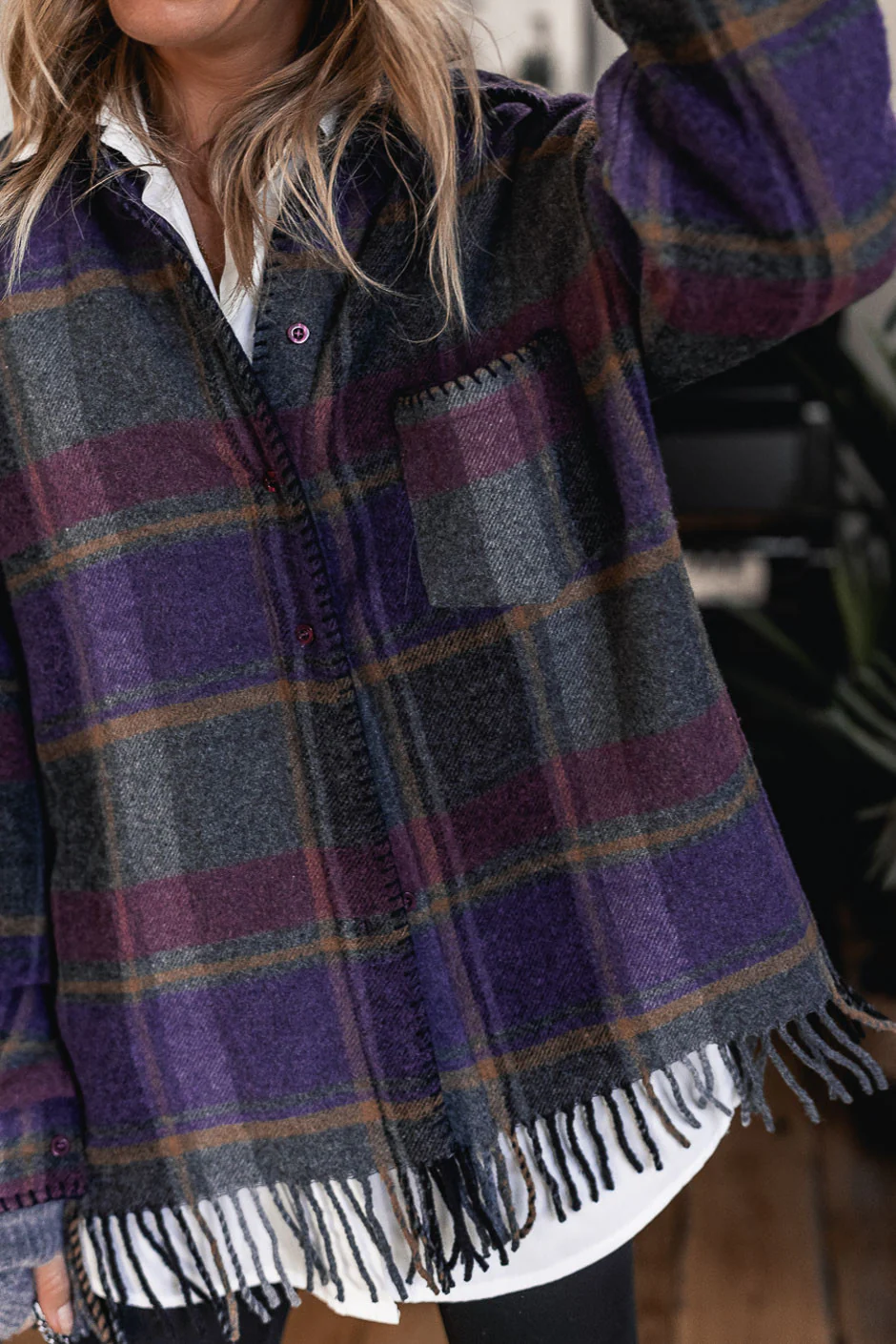 Veste Grungemama Netia violet - Image 2