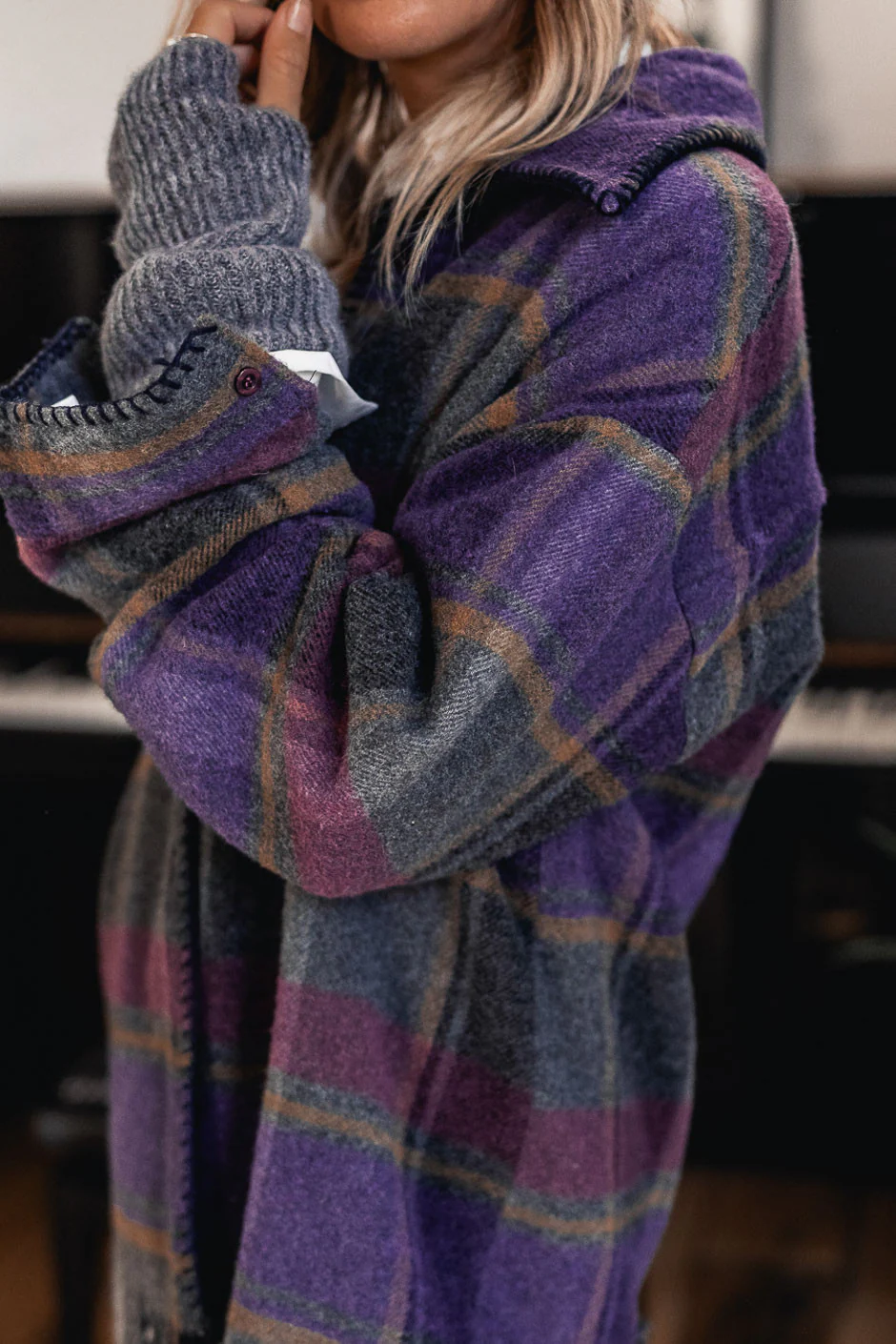 Veste Grungemama Netia violet - Image 5