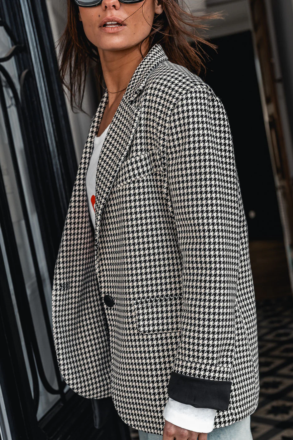 VESTE MAINA PIED DE POULE - Image 8