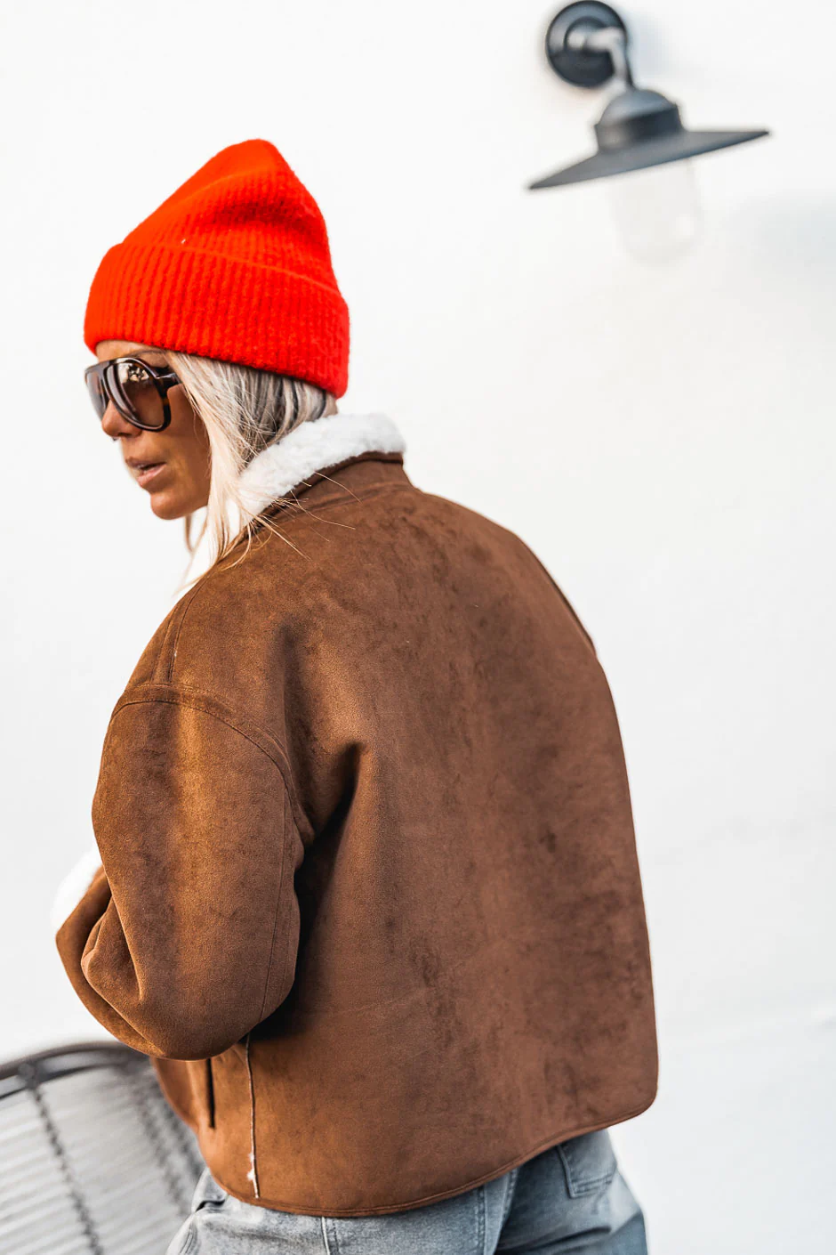VESTE MARLEY REVERSIBLE CAMEL - Image 6