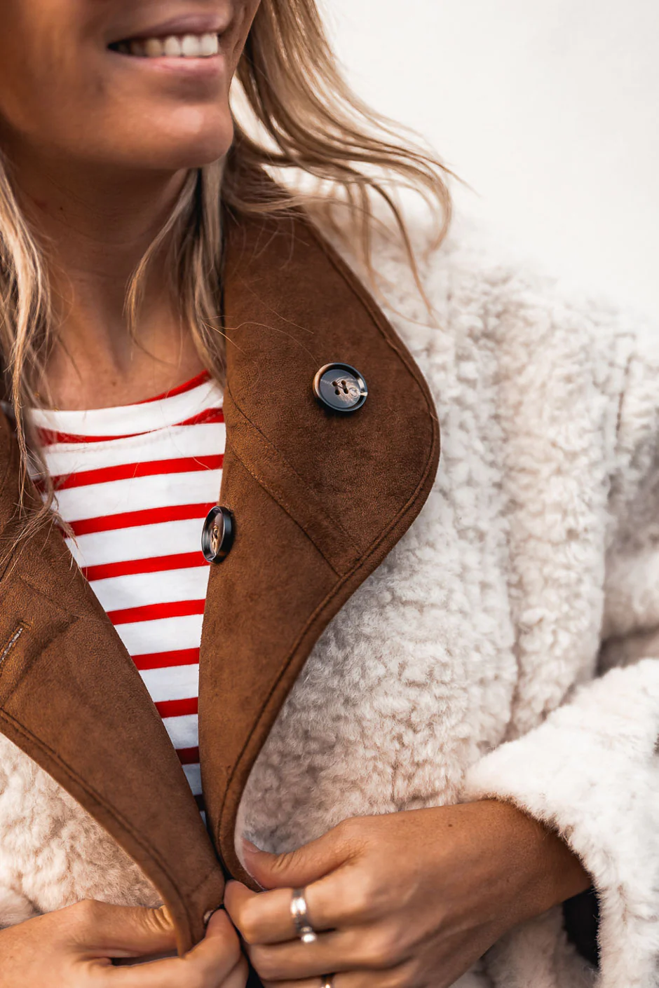 VESTE MARLEY REVERSIBLE CAMEL - Image 7