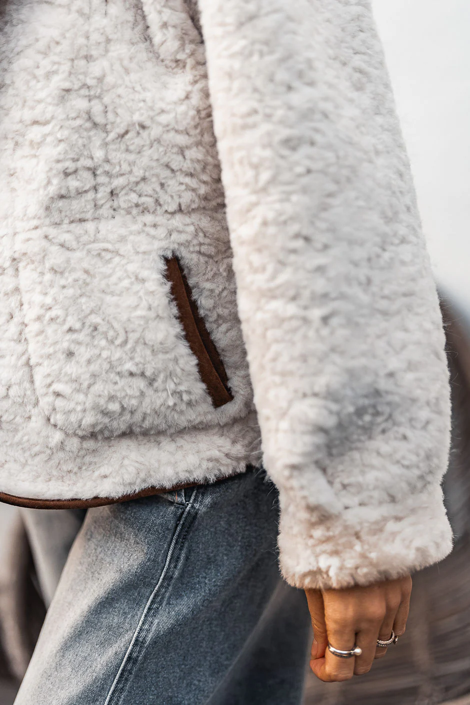 VESTE MARLEY REVERSIBLE CAMEL - Image 9